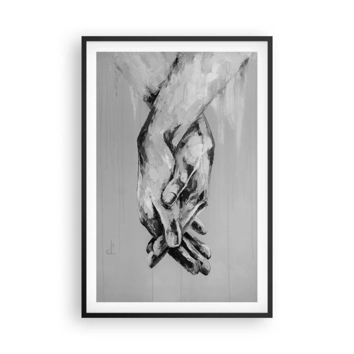 Poszter fehér keretben - Kezdet… - 61x91 cm