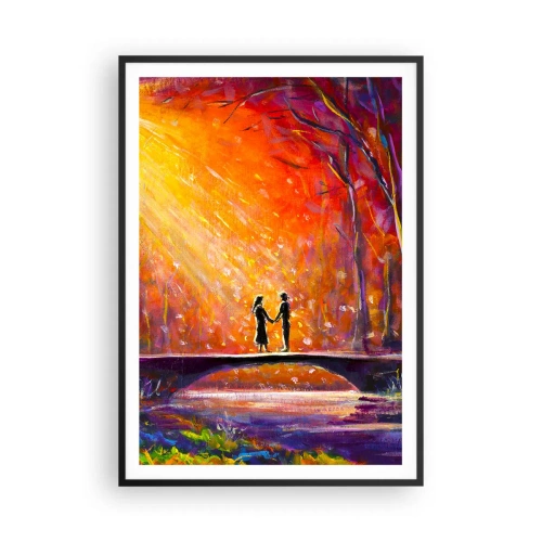 Poszter fehér keretben - Az ég is szereti őket - 70x100 cm