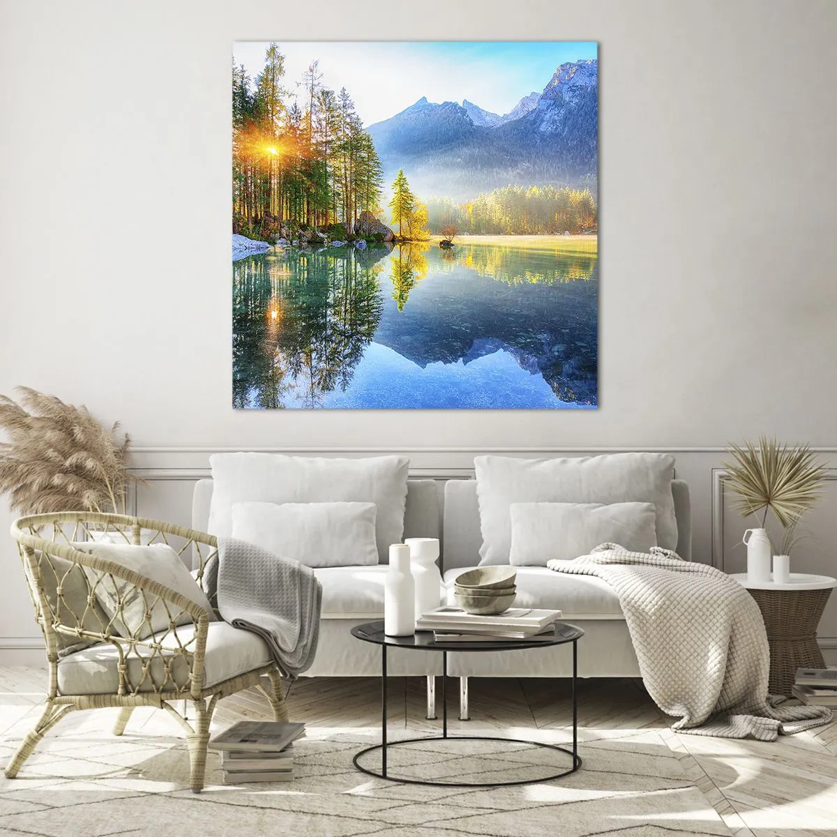 Üveg kép - Fenség és édesség - 70x70 cm