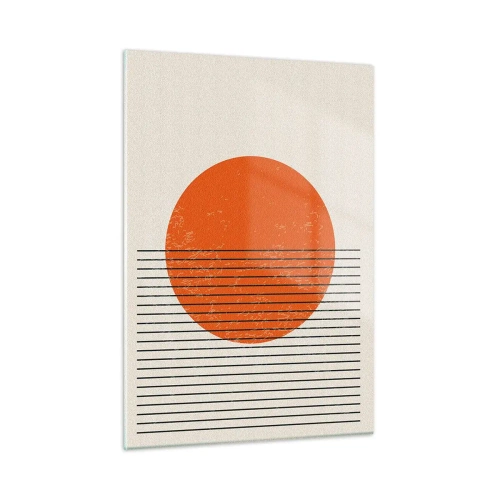 Üveg kép - Mindig a nap - 50x70 cm