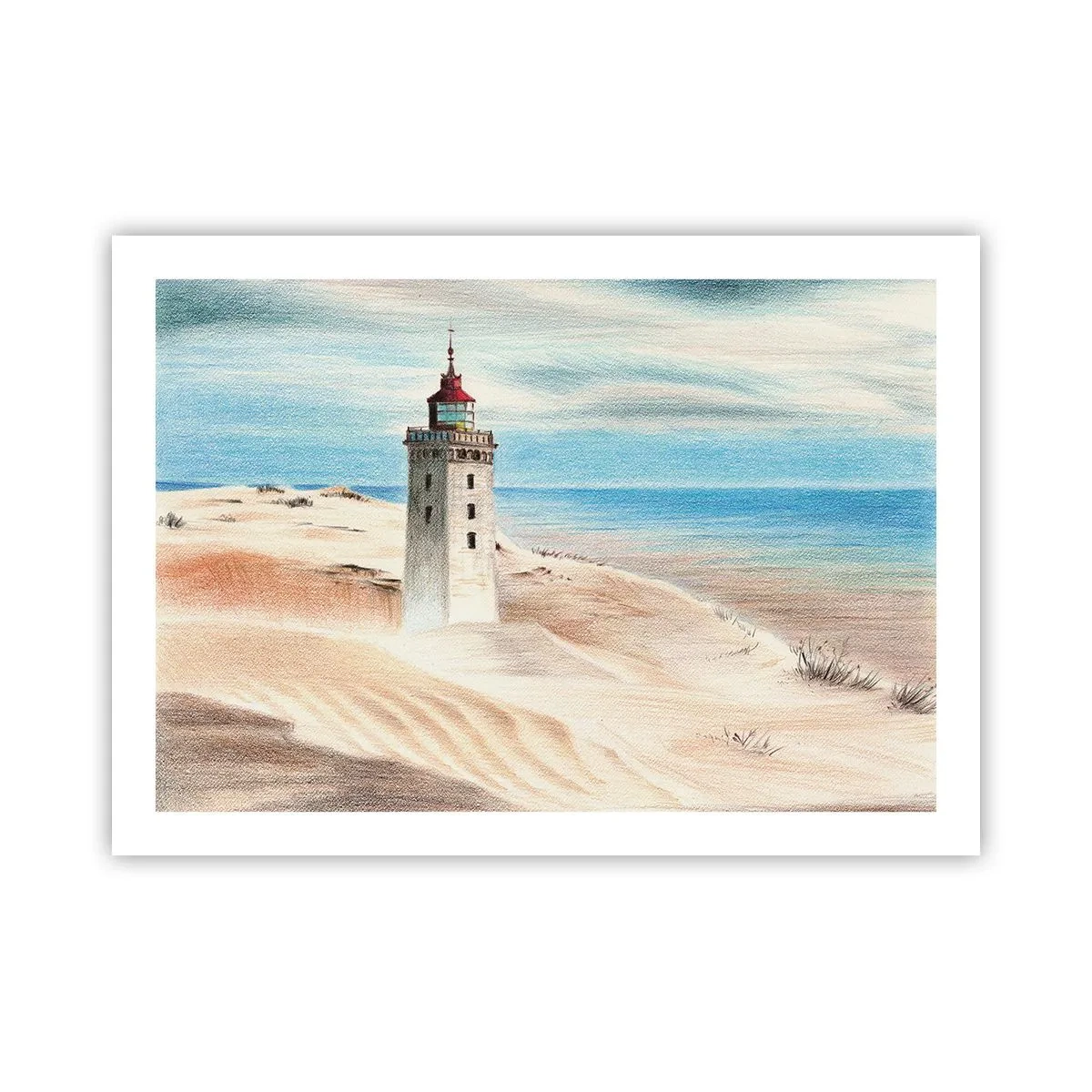 Poszter - Mindig a tengert bámulva - 70x50 cm