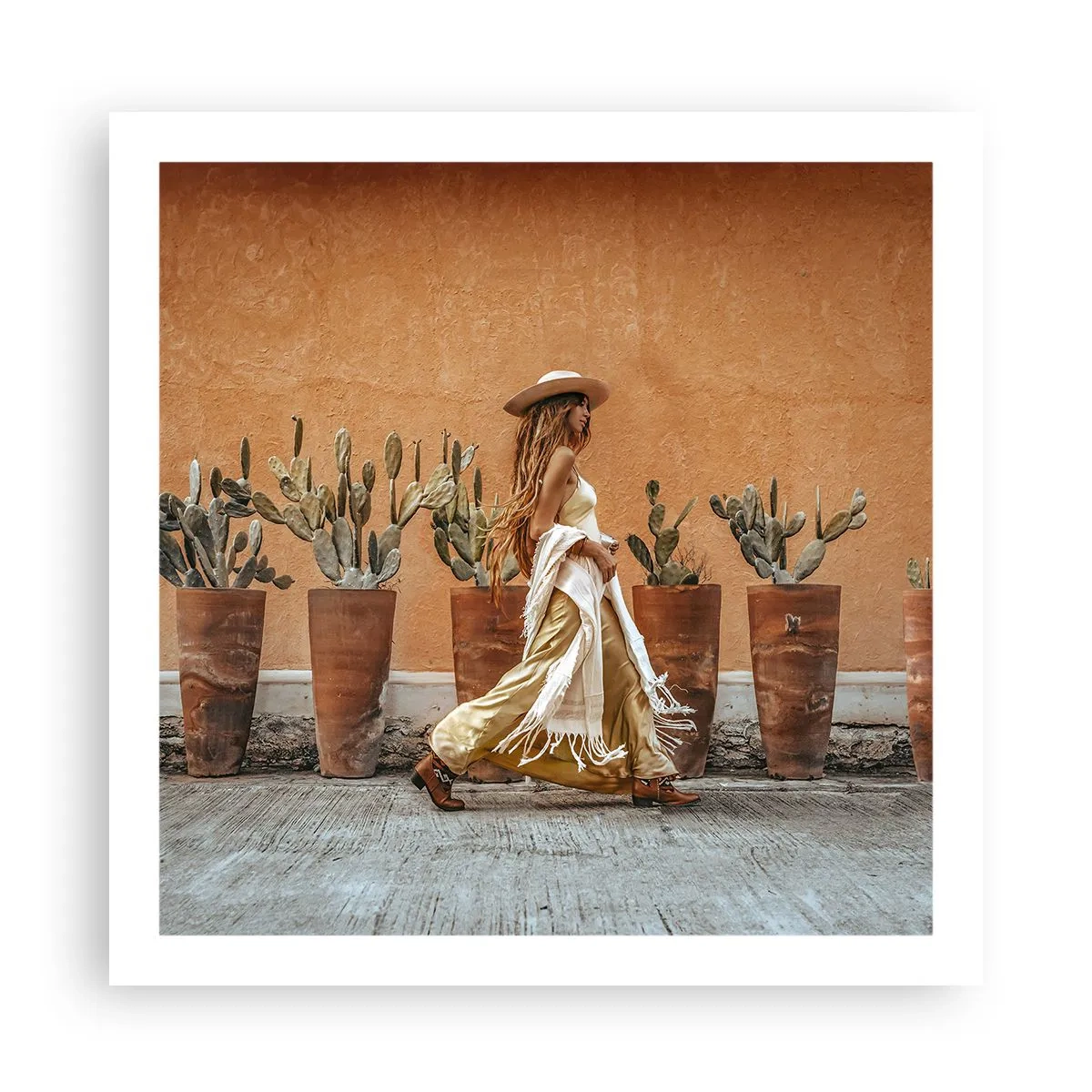 Poszter - Hippi stílusban - 60x60 cm