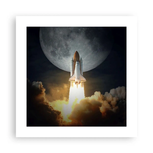 Poszter - Egy földöntúli kaland kezdete - 40x40 cm