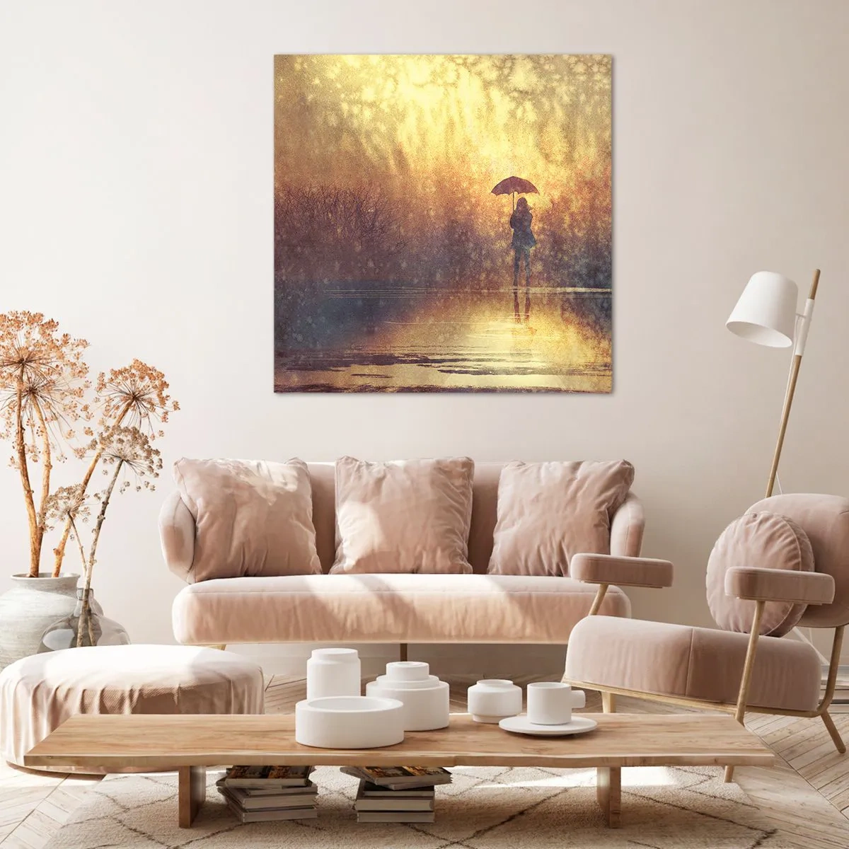 Vászonkép - Érzem, hogy valaki engem néz - 50x50 cm