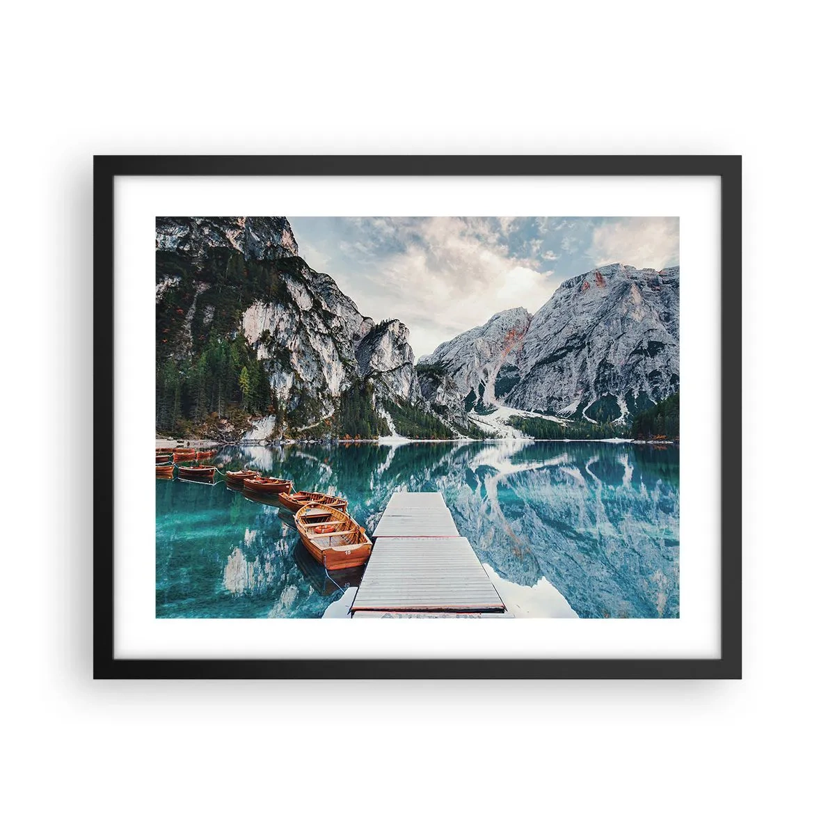 Poszter fehér keretben - Megmutatjuk a szépséget - 50x40 cm