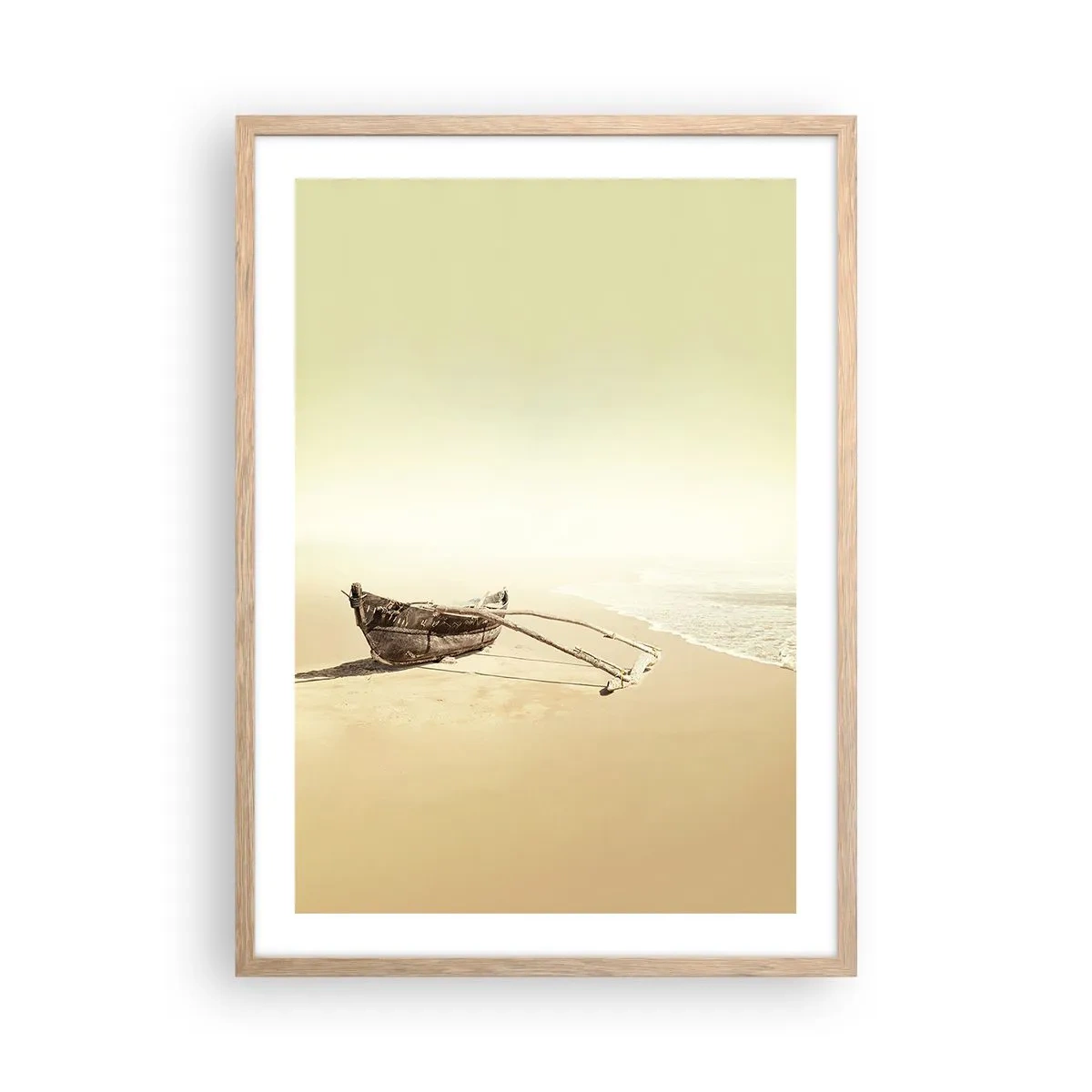 Poszter világos tölgy keretben - A déli tengerek megemlékezése - 50x70 cm