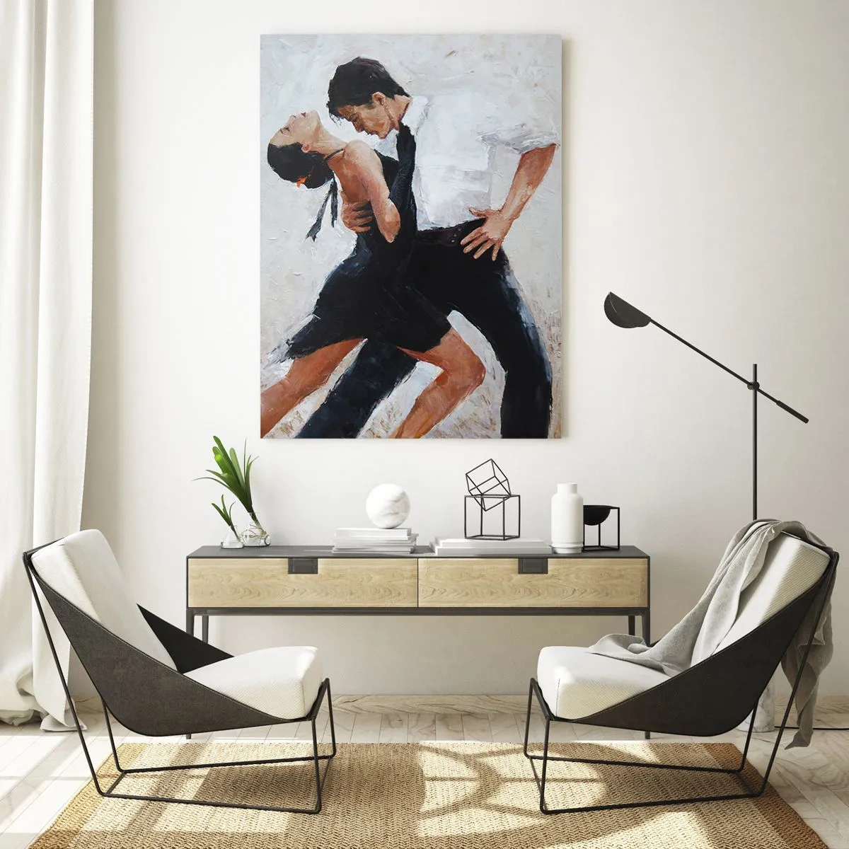 Üveg kép - Álmaim és kívánságaim tangója - 50x70 cm