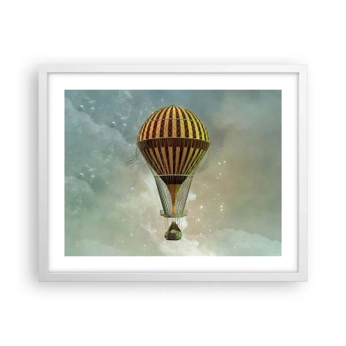 Poszter fekete keretben - Úttörő járatok - 50x40 cm