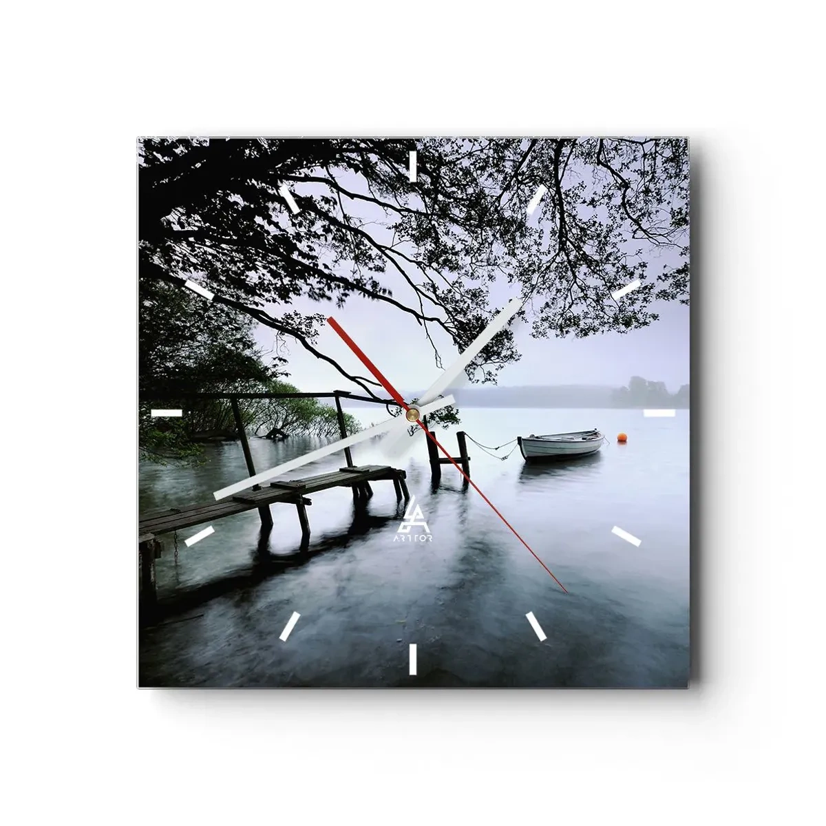 Falióra, Óra - Már pihensz - 30x30 cm