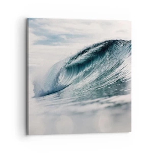 Vászonkép - Vízcsúcs - 70x70 cm