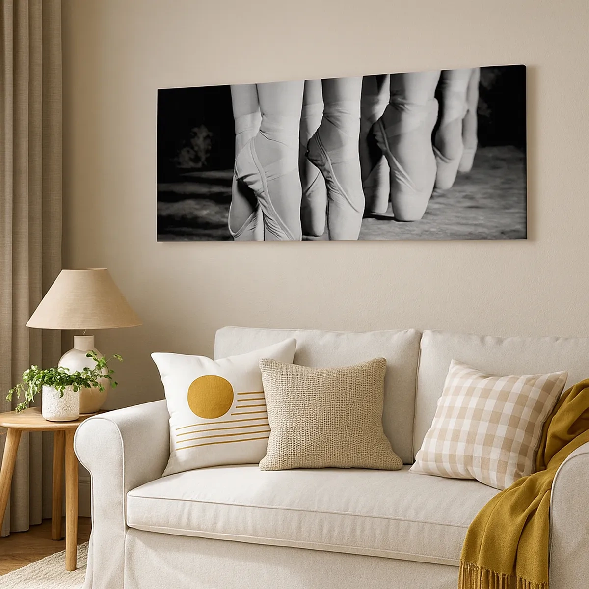 Vászonkép - Együtt, könnyedén - 30x30 cm