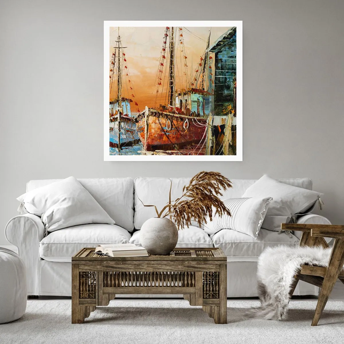 Poszter - Nyugodt visszatérés - 30x30 cm