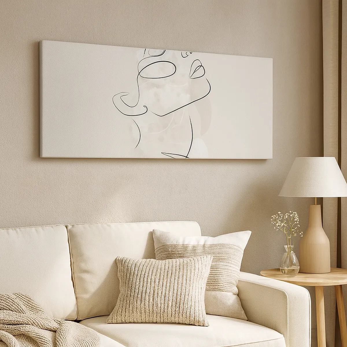 Vászonkép - Egy álom körvonala - 30x30 cm