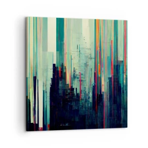 Vászonkép - Futurisztikus város - 60x60 cm