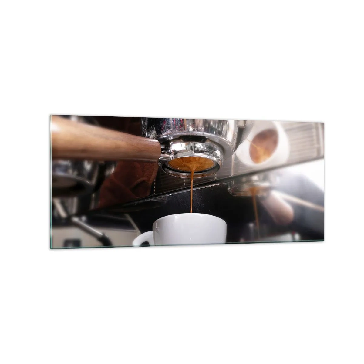 Üveg kép - A nap egy jó pillanata - 120x50 cm