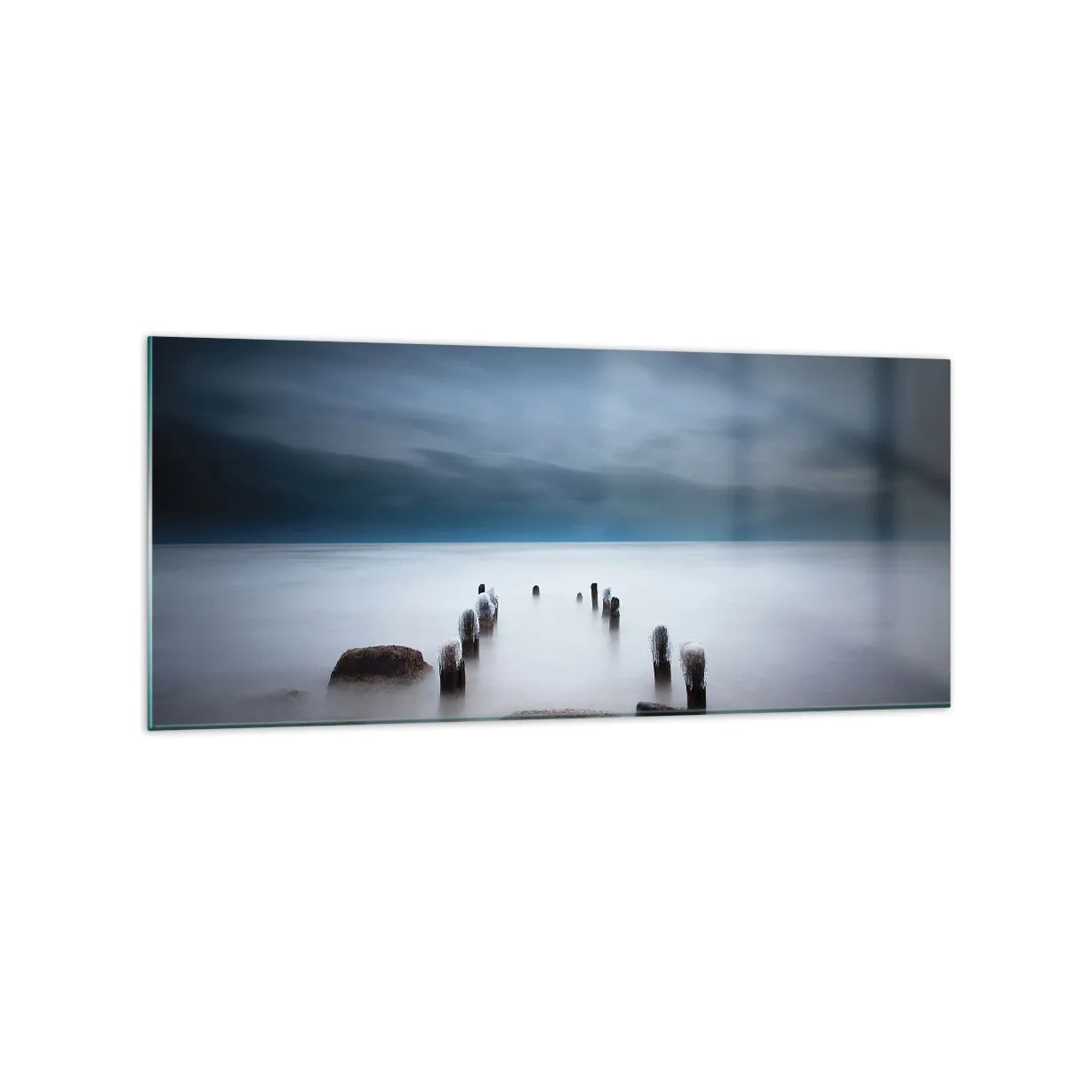 Üveg kép - Töprengő tó - 120x50 cm