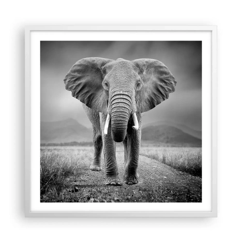 Poszter fekete keretben - A házigazda üdvözli - 60x60 cm