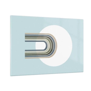 Üveg kép - Ellenállhatatlan vonzalom - 100x70 cm