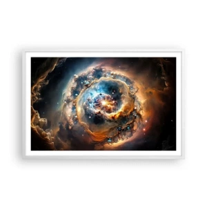 Poszter fekete keretben - Kezdet - 91x61 cm