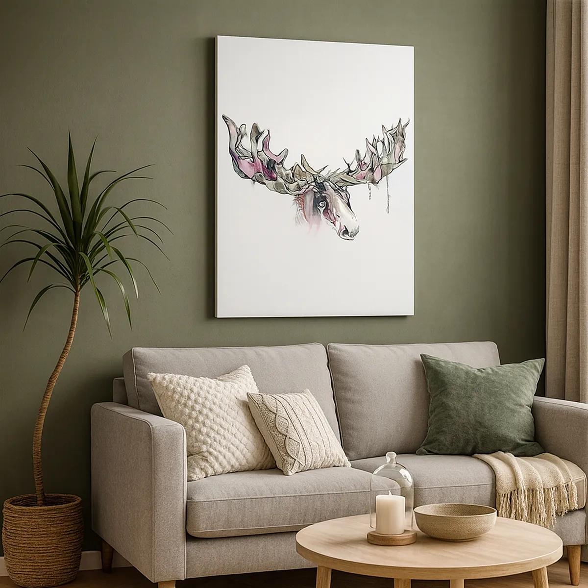 Vászonkép - Az erdei király koronája - 50x70 cm