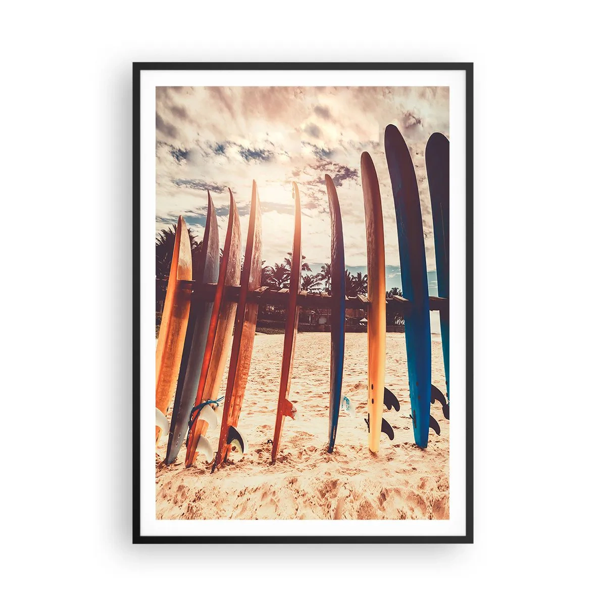 Poszter fehér keretben - Jó éjszakát, holnapig - 70x100 cm