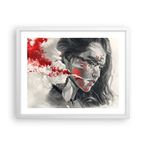 Poszter fekete keretben - Az abszurditás füstjében - 50x40 cm