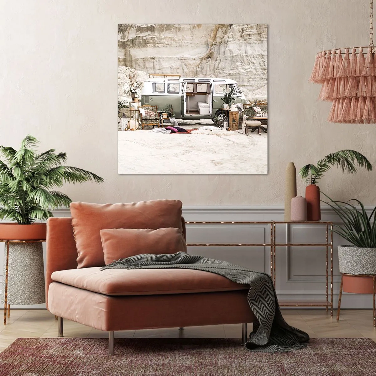 Vászonkép - Ideje elkezdeni az utazást - 40x40 cm