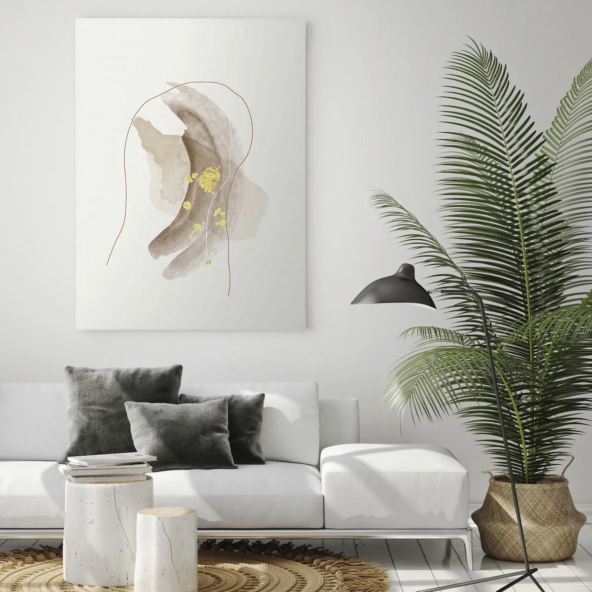 Üveg kép - Megtalált az űrben - 70x100 cm