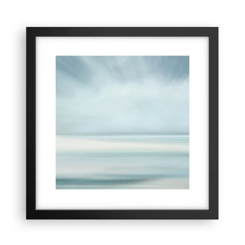 Poszter fehér keretben - Béke egészen a horizontig - 30x30 cm