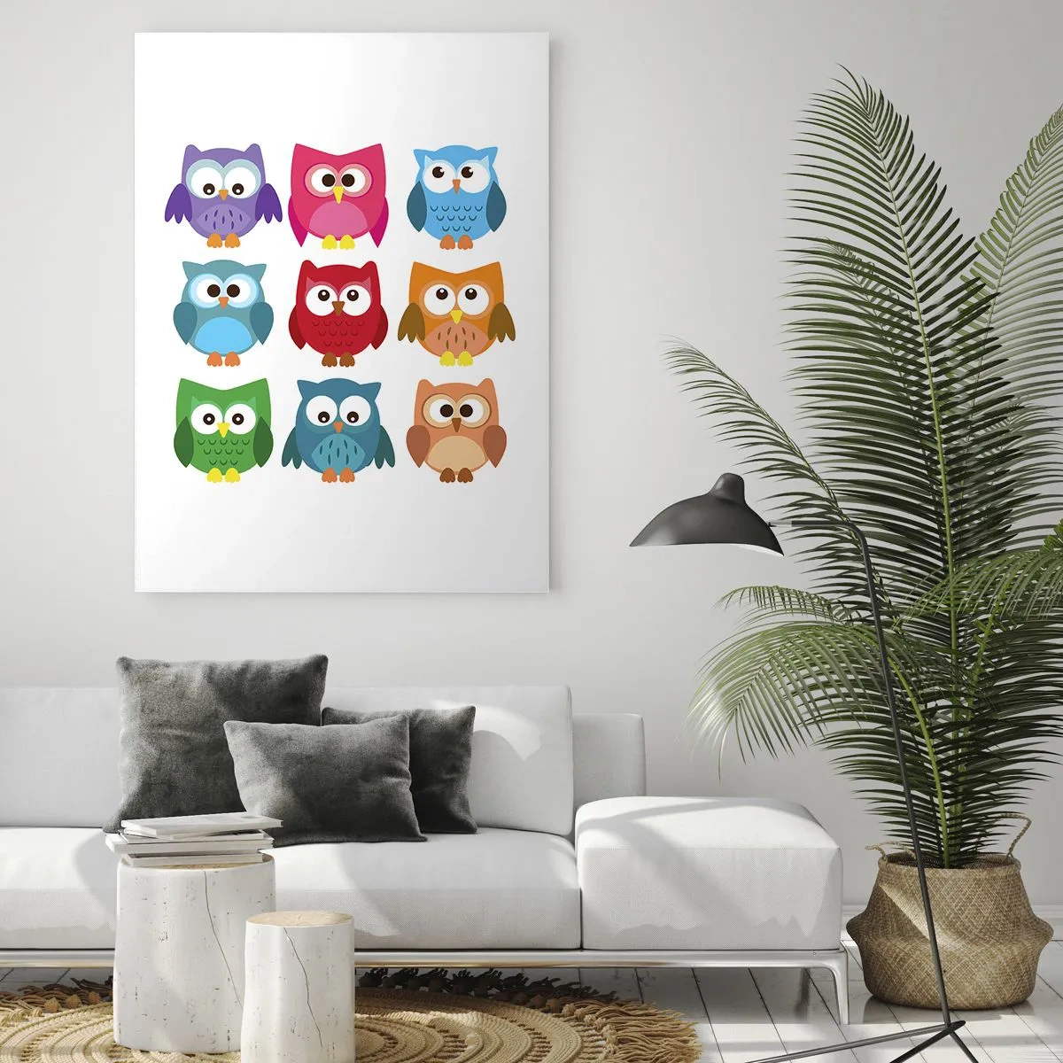 Üveg kép - Jó móka másnak lenni - 80x120 cm