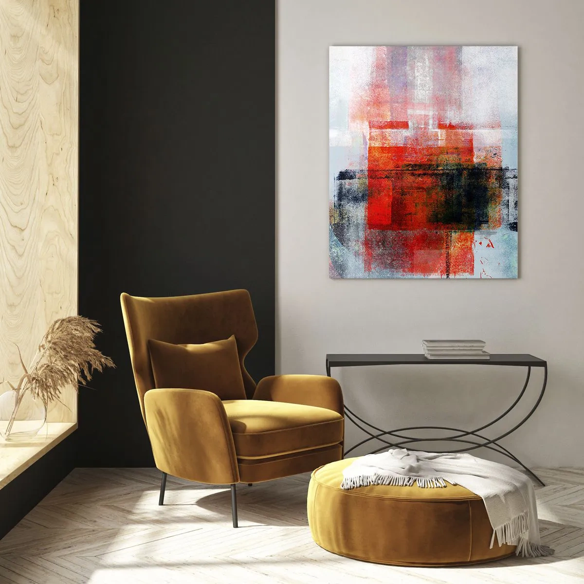 Üveg kép - Izzó kompozíció - 50x70 cm