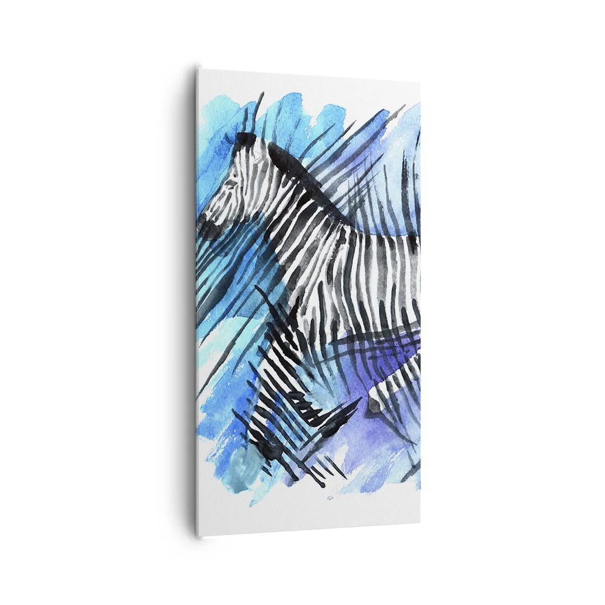 Vászonkép - Csíkokba rejtve - 65x120 cm