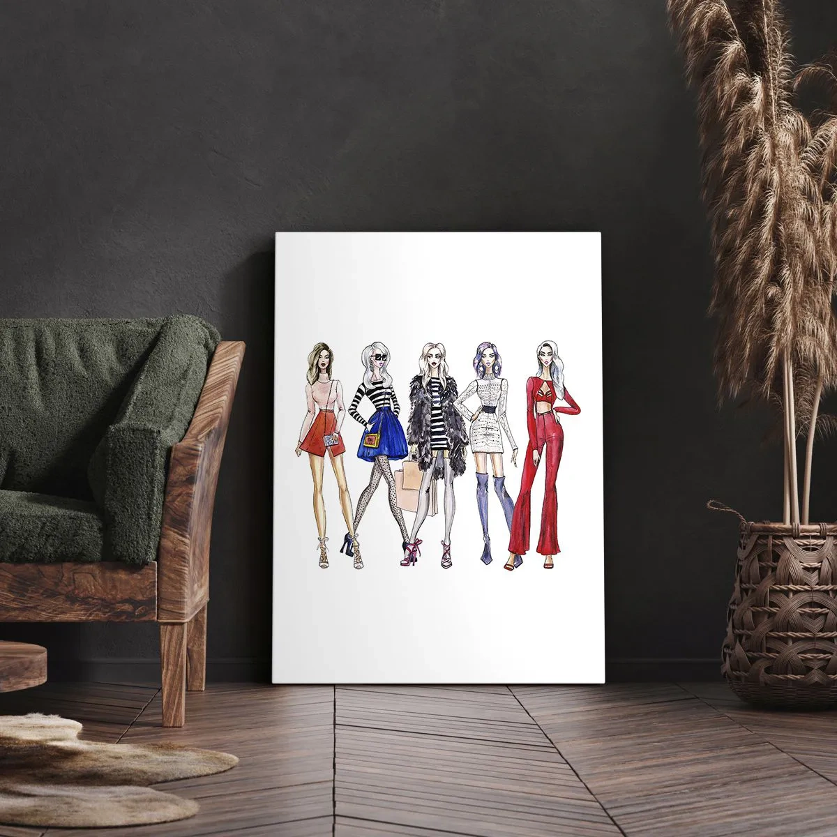Vászonkép - Every week Fashion Week - 50x70 cm