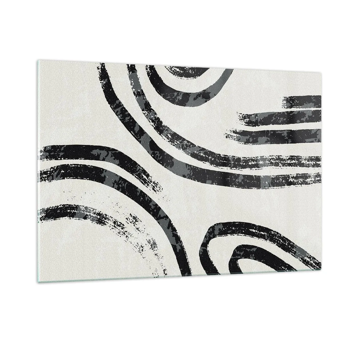 Üveg kép - Félig megállt - 120x80 cm