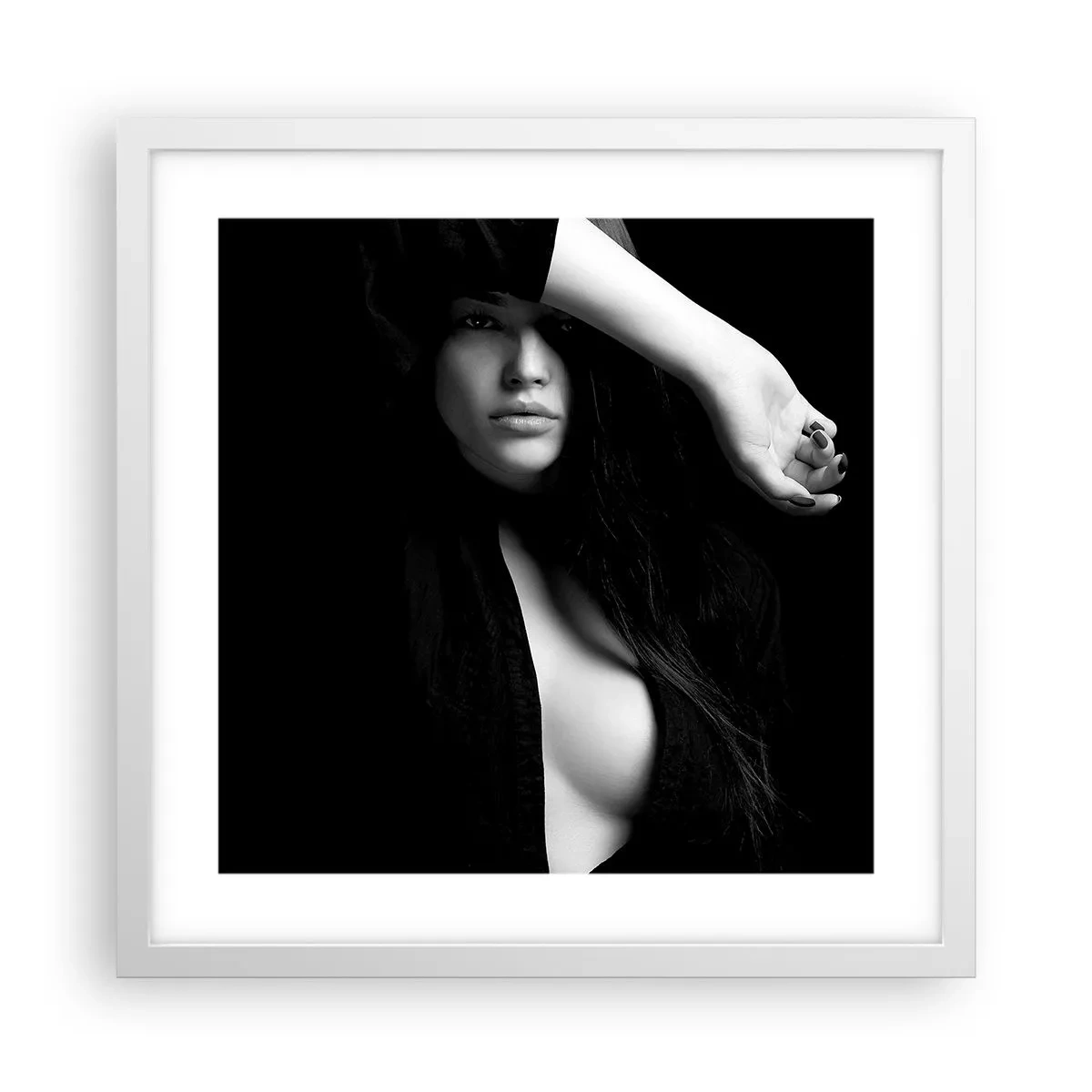 Poszter fekete keretben - A csábítás iskolája - 40x40 cm