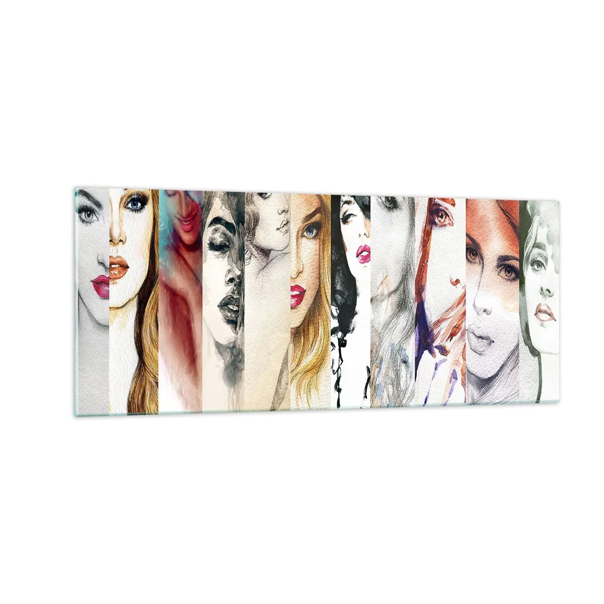 Üveg kép - És ez mindig TE - 100x40 cm