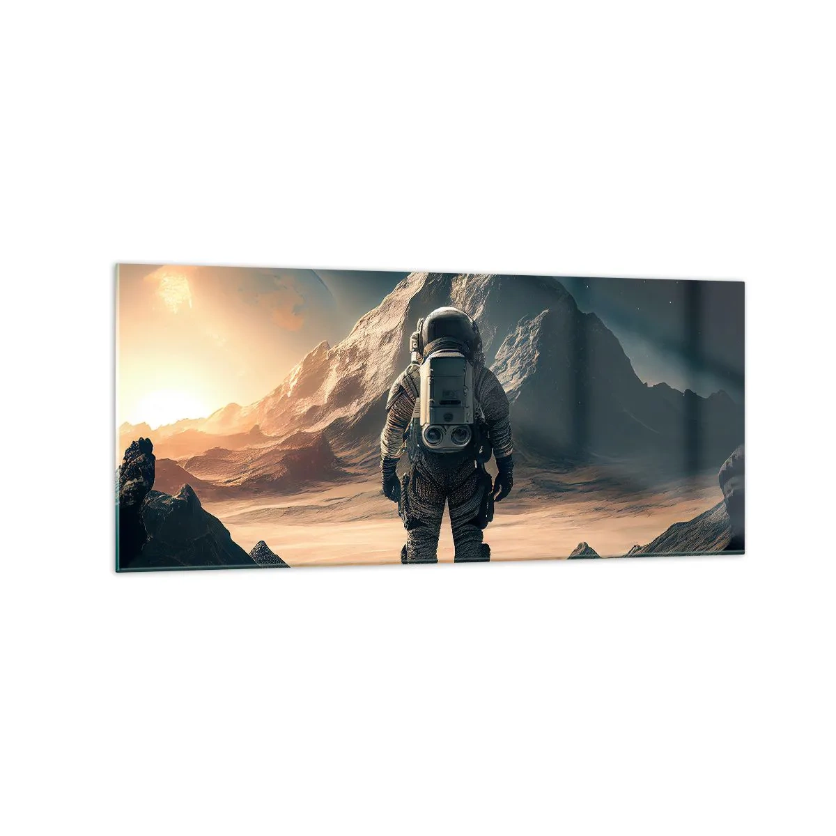 Üveg kép - Új kihívás - 120x50 cm