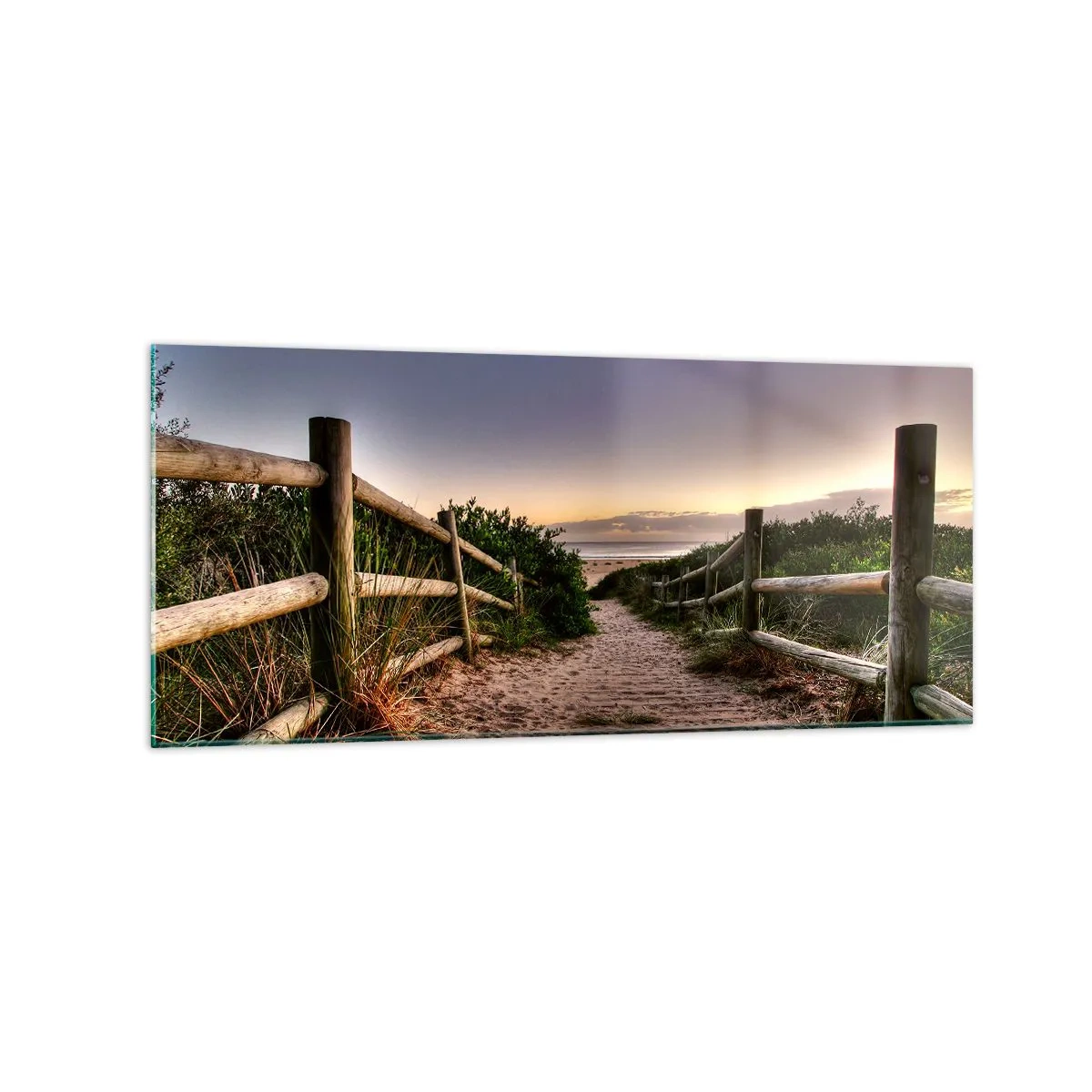 Üveg kép - A cél már látható - 120x50 cm