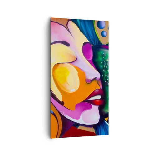 Vászonkép - Megérinteni színnel - 65x120 cm