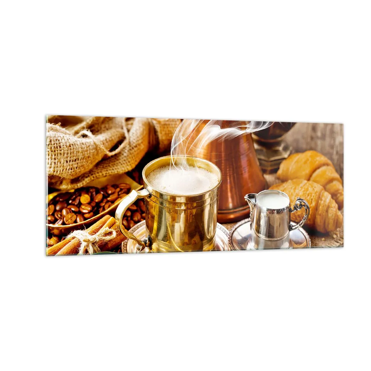 Üveg kép - Szép napot! - 100x40 cm