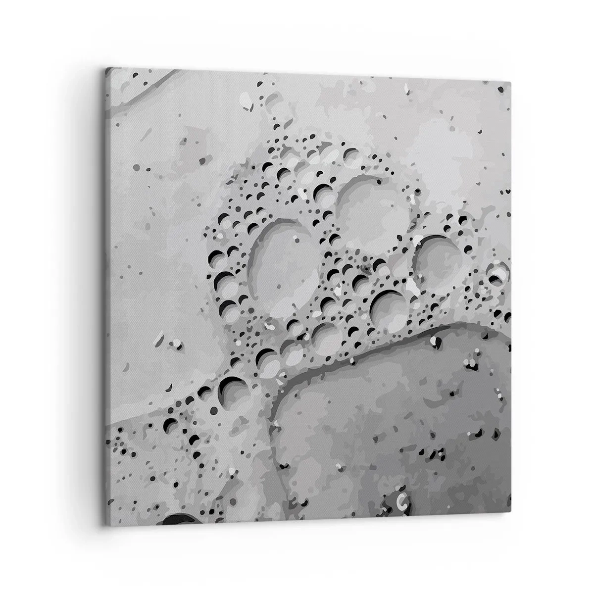 Vászonkép - Nyom a habban - 50x50 cm