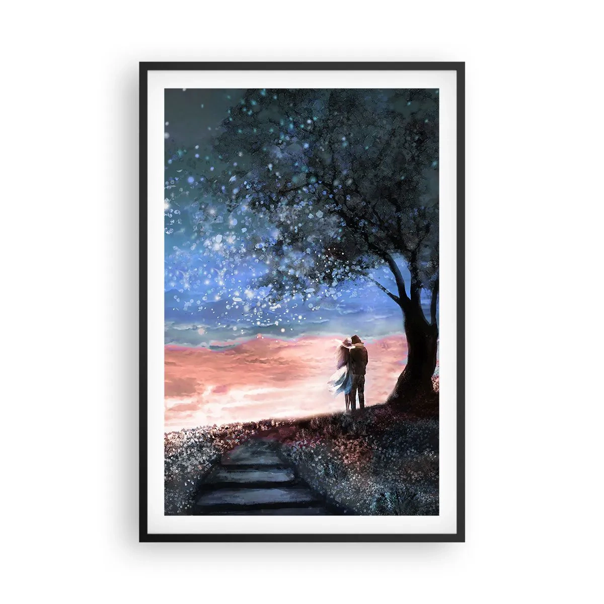 Poszter fehér keretben - Csillagos előadás - 61x91 cm