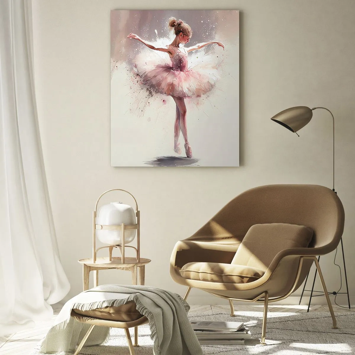 Üveg kép - Mint egy fiatal madár - 80x120 cm