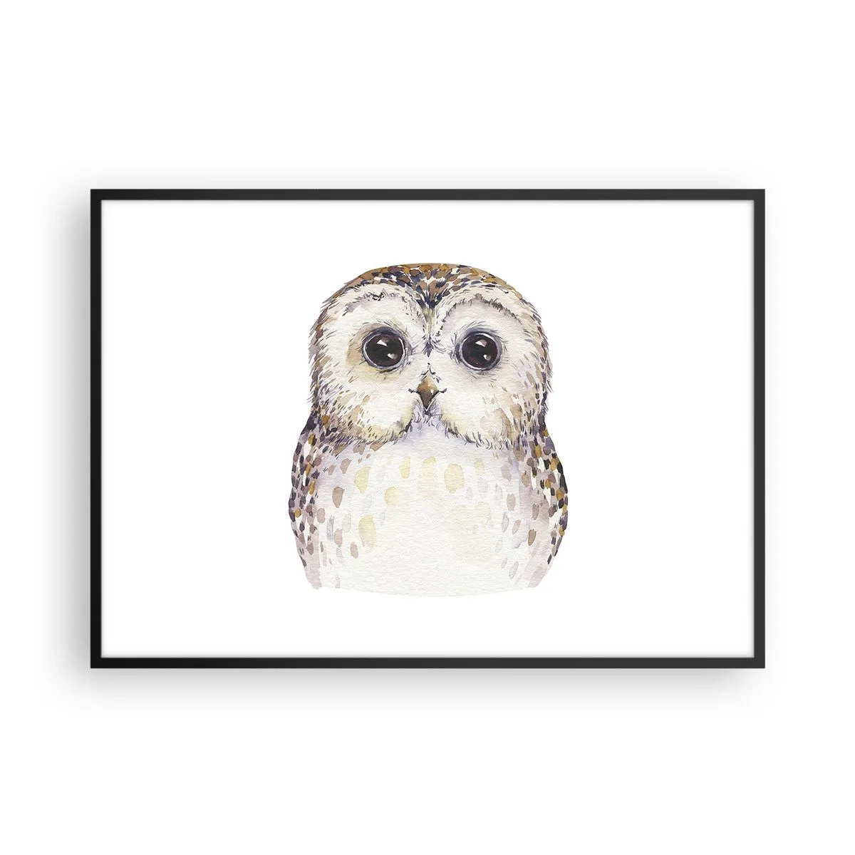 Poszter fehér keretben - Nézz a szemembe - 100x70 cm