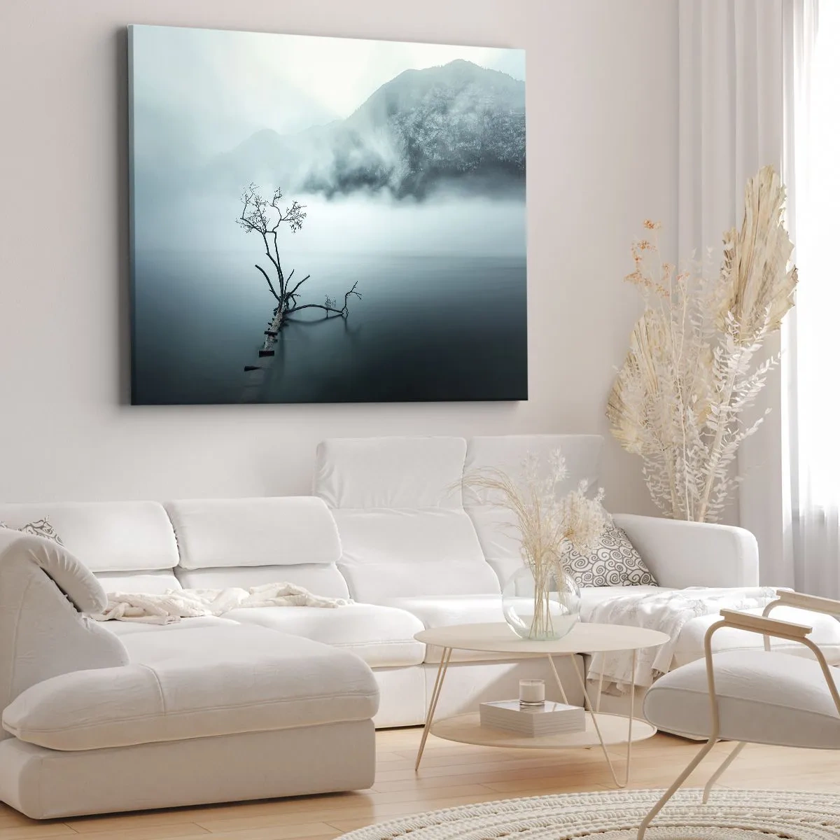 Vászonkép - Vízből és ködből - 100x70 cm