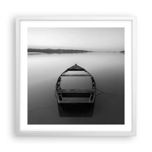 Poszter fekete keretben - Vágyódás és melankólia - 50x50 cm