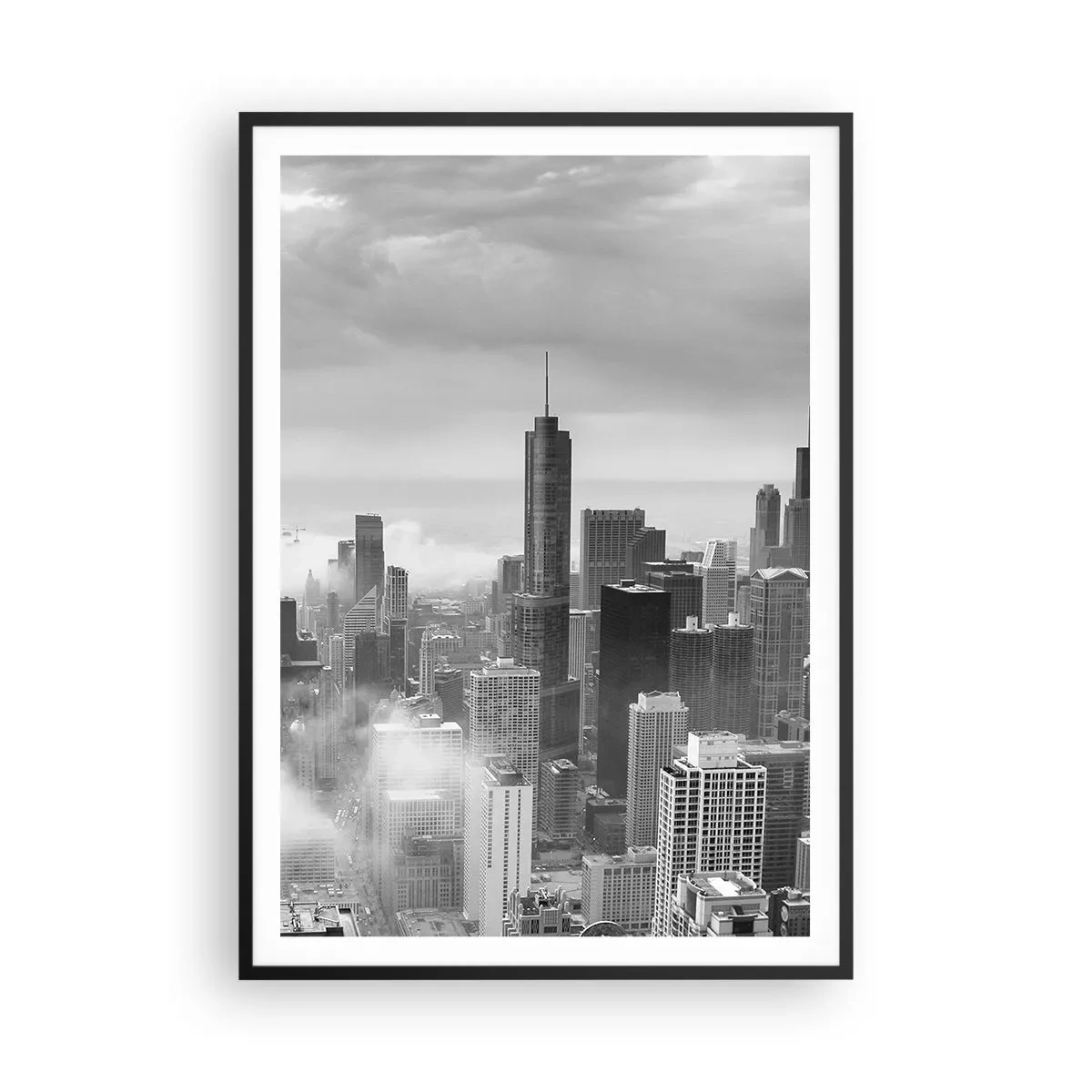 Poszter fehér keretben - Amerikai táj - 70x100 cm