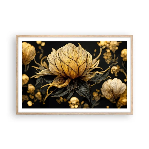 Poszter világos tölgy keretben - Finom törékenység - 91x61 cm