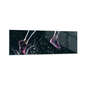 Üveg kép - Amennyi erő van a lábakban - 160x50 cm