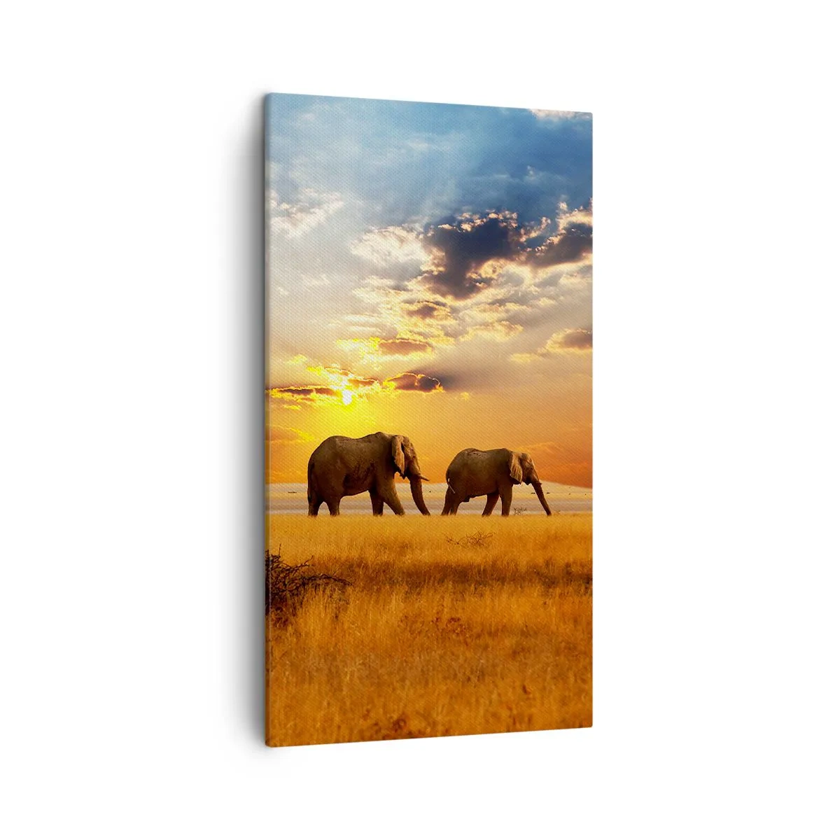 Vászonkép - Családi séta - 45x80 cm